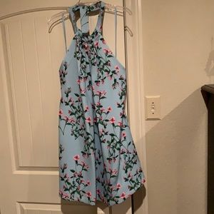 NWOT Cynthia Steffe floral halter sundress